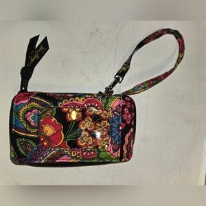 Vera Bradley Symphony Wallet All In One ID SLOT 2009 Multicolor Paisley
